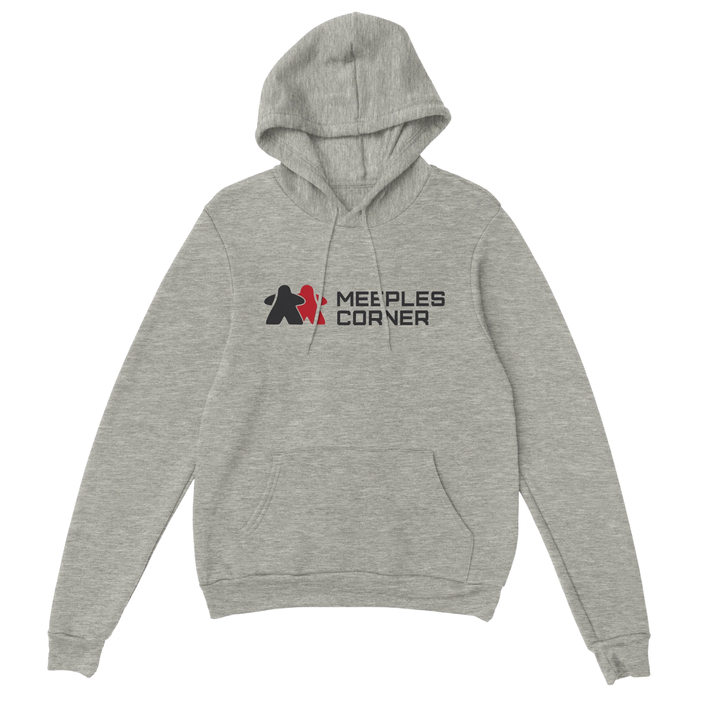 Meeples Corner Logo Hoodie Print Material Meeples Corner