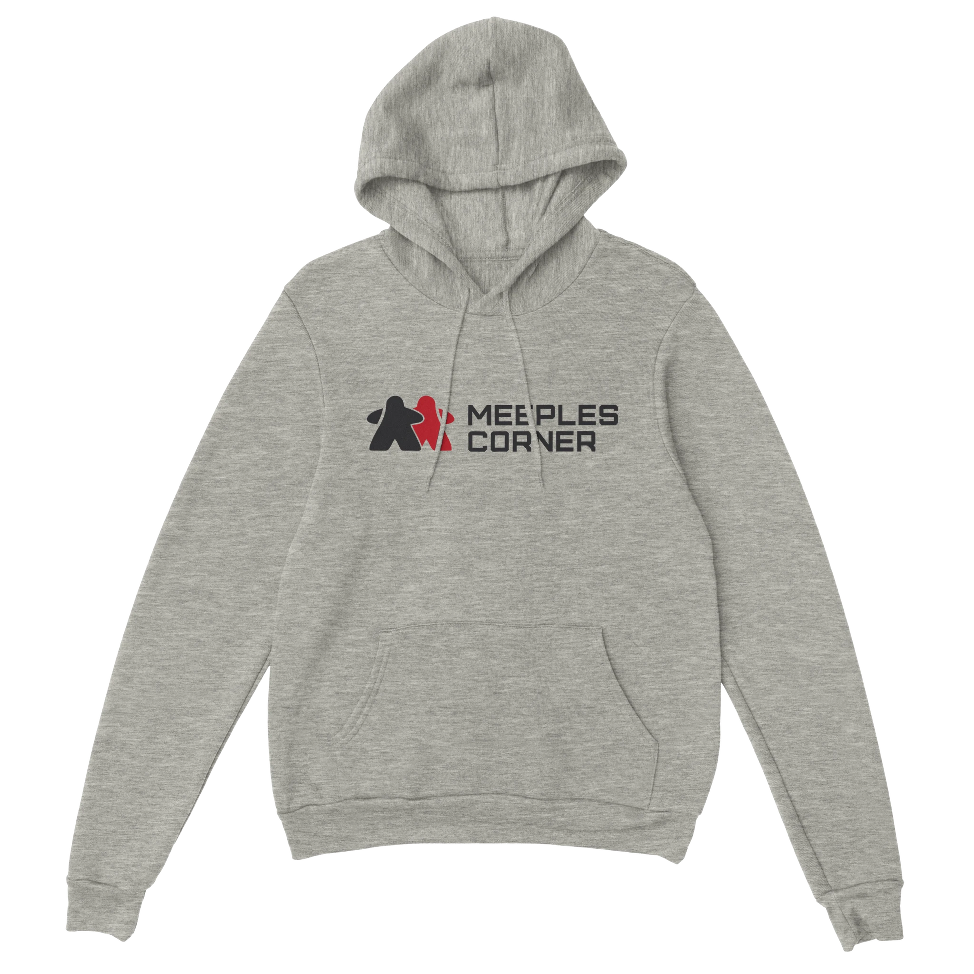 Meeples Corner Logo Hoodie Print Material Meeples Corner