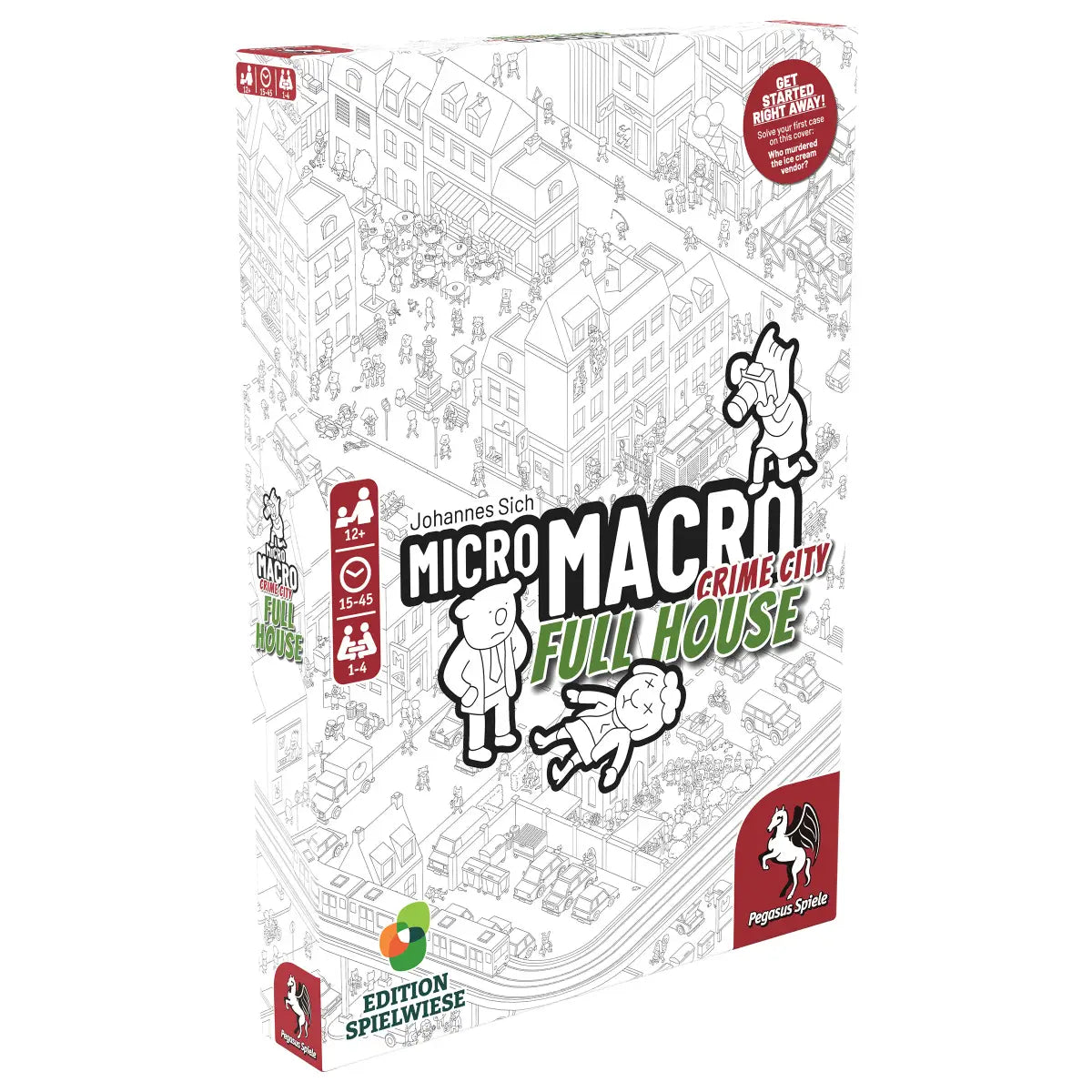 MicroMacro: Crime City 2 Full House Board Game Edition Spielewiese