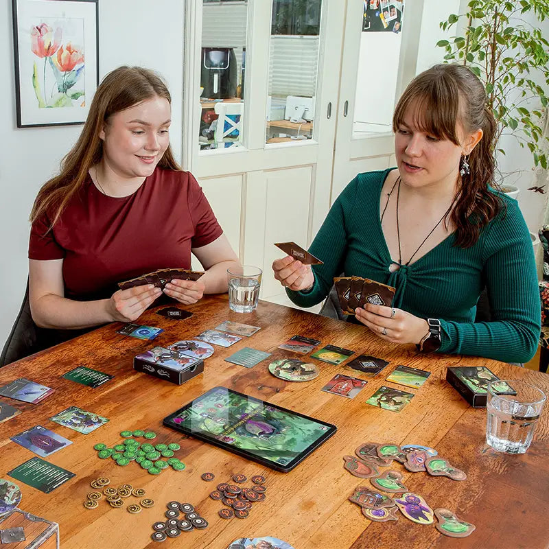 Boss Fighters QR Card Game Pegasus Spiele