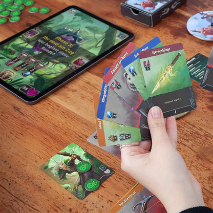 Boss Fighters QR Card Game Pegasus Spiele