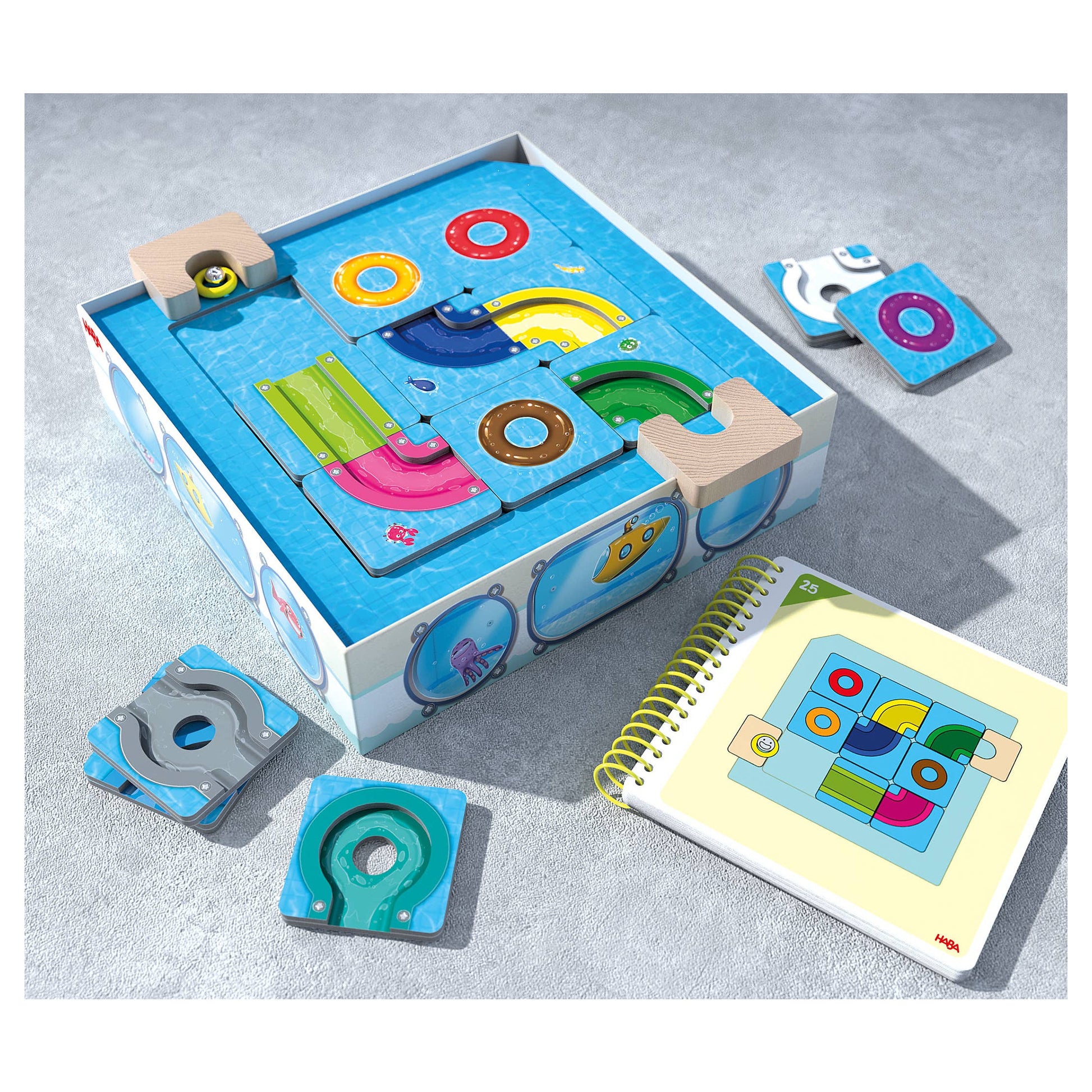 HABA Logic Games! - Splash Labyrinth Board Game Kids Board Game HABA