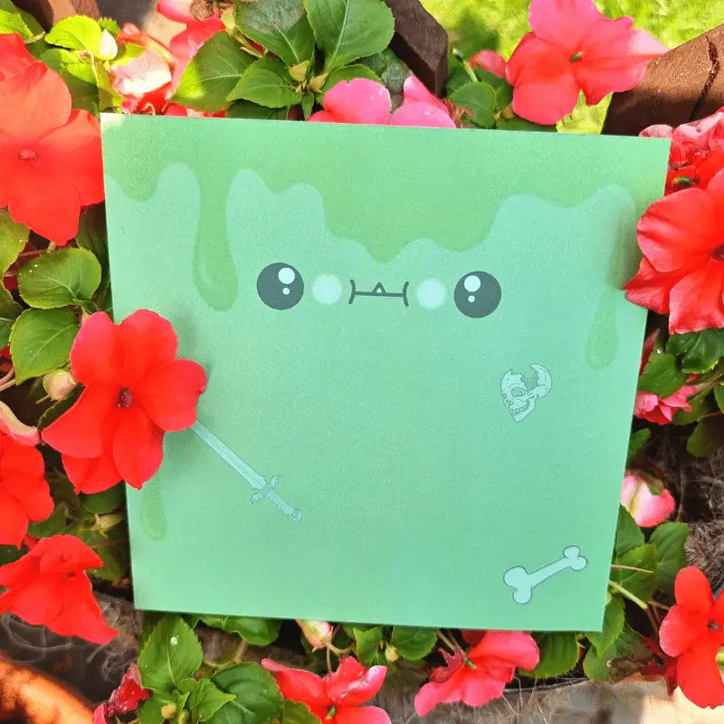 Gelatinous Notepad! 50 Page Notepad! Gifts Mythical Studios