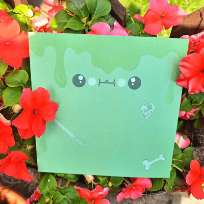 Gelatinous Notepad! 50 Page Notepad! Gifts Mythical Studios