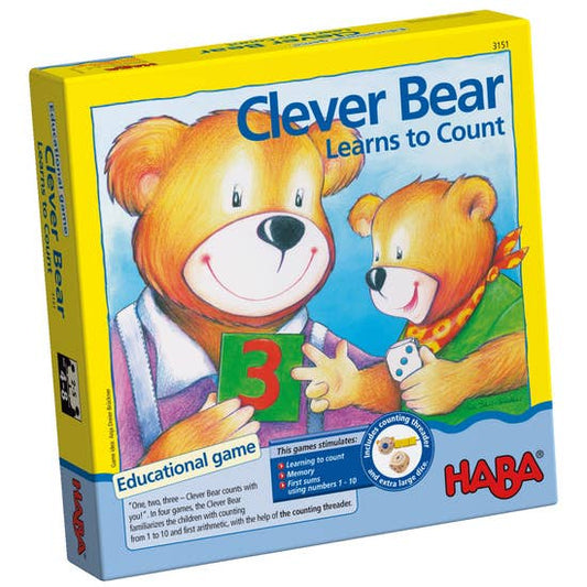 HABA Clever Bear Learns to Count - Board Game Kids Board Game HABA