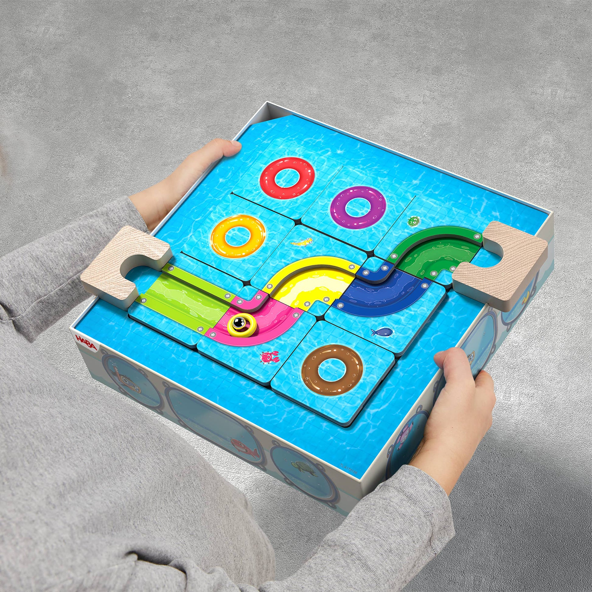 HABA Logic Games! - Splash Labyrinth Board Game Board Game Amaroni