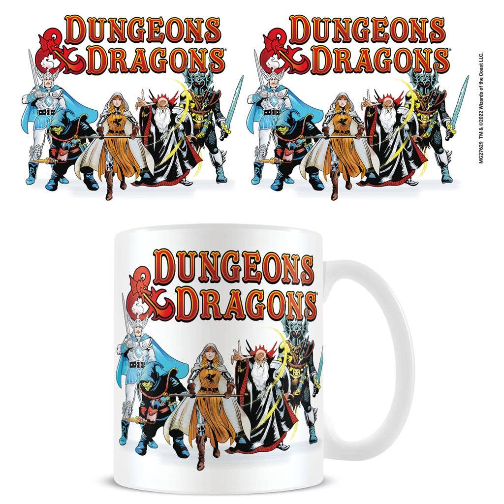 Dungeons & Dragons Retro Group Mug Gifts Pyramid International