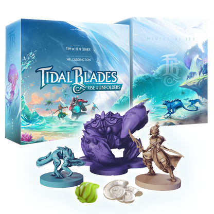 Tidal Blades 2 Board Game: Rise Of The Unfolders Board Game Druid City Games