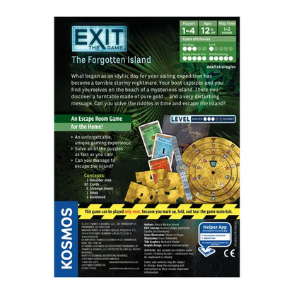 Exit: The Game The Forgotten Island Board Game Kosmos