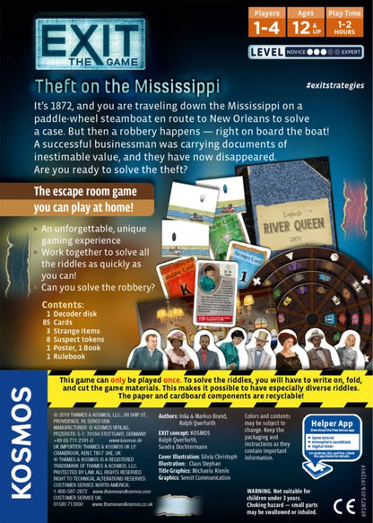 Exit: The Game - The Theft on the Mississippi Escape Room Kosmos