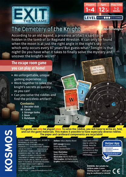 Exit: The Game - The Cemetery of the Knight Escape Room Kosmos