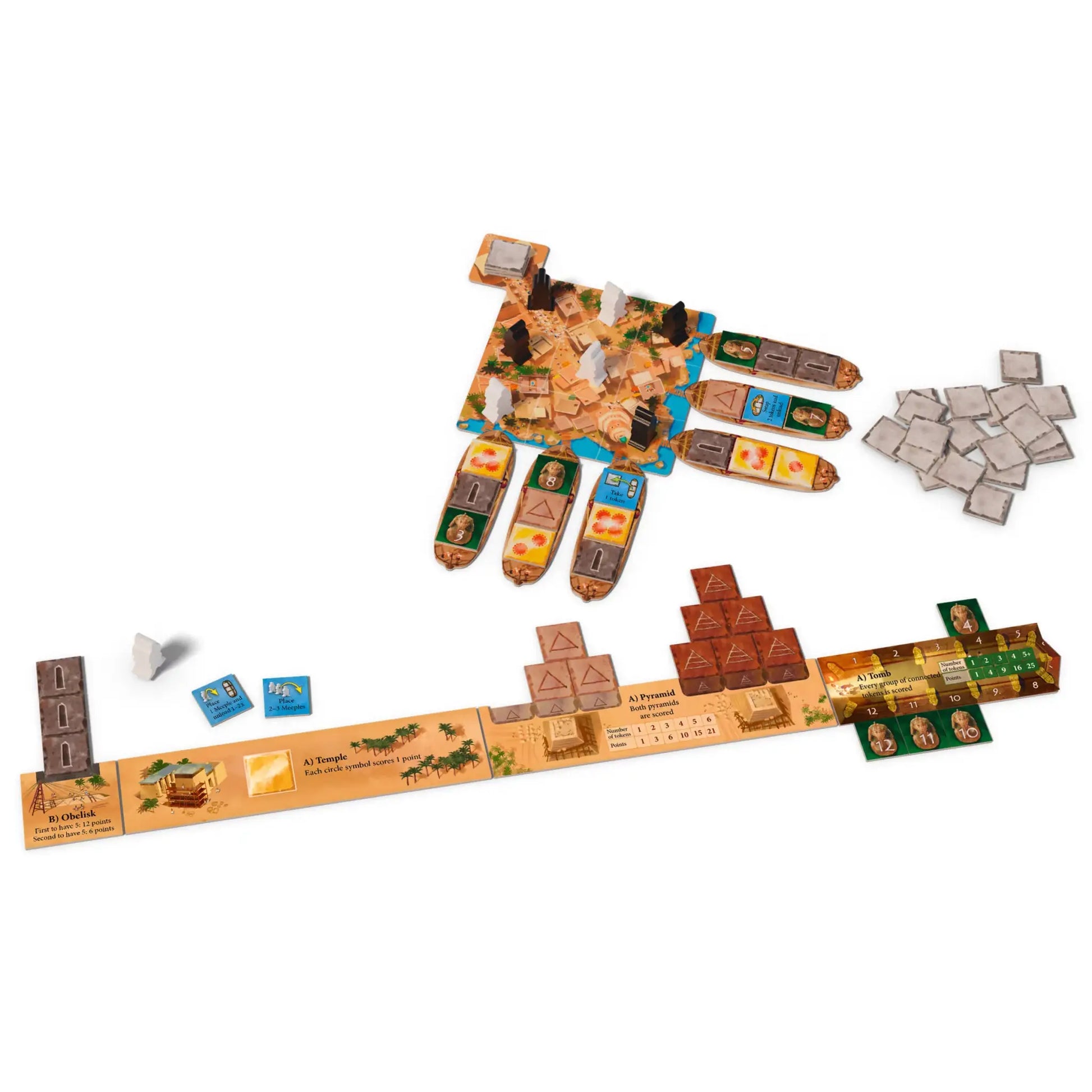 Imhotep: The Duel Board Game Kosmos