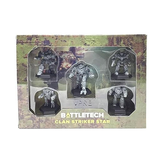 BattleTech: Clan Striker Star Miniatures Catalyst Game Labs