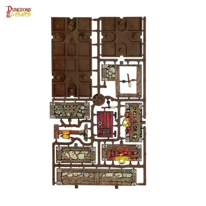 Dungeons & Lasers Dwarven Mine: Prismacast Pre-Painted terrain Terrain Archon Studio