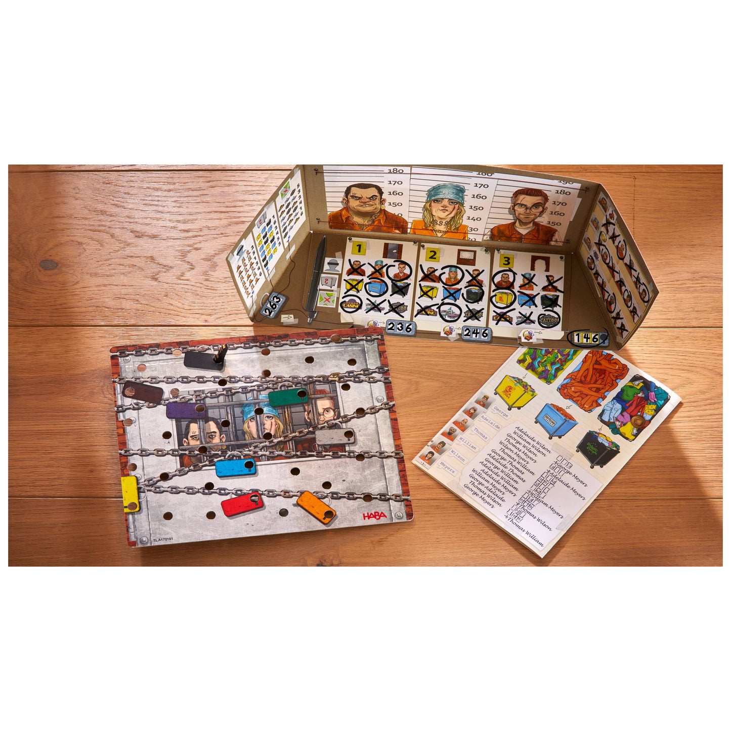 The Key: Escape from Strongwall Prison Kids Board Game HABA