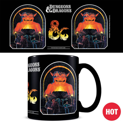 Dungeons & Dragons Thieves In The Temple Heat Changing Mug Gifts Pyramid International