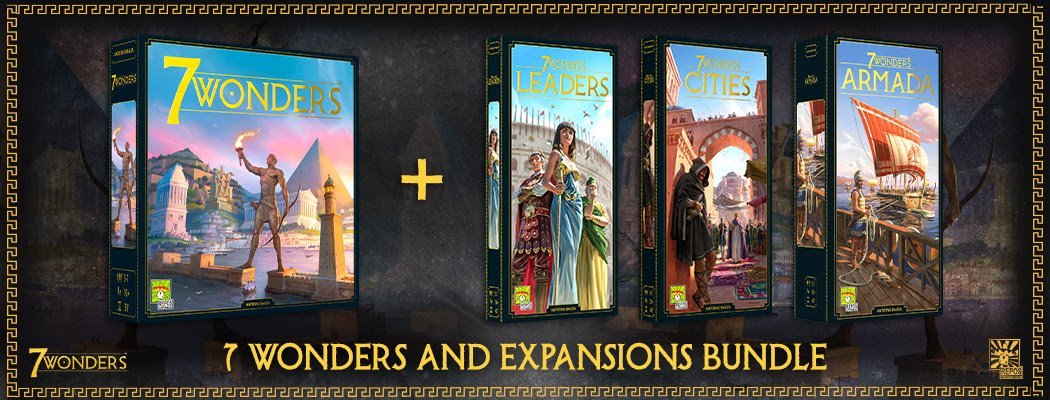 7 Wonders Bundle (Second Edition) Card Game Repos Production