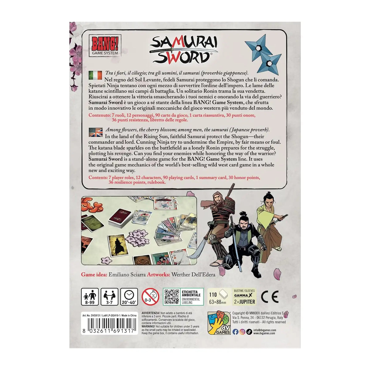 Kards Card Sameri Sword Samurai Sword | Card Game | UK | Buy Online – Meeples Corner