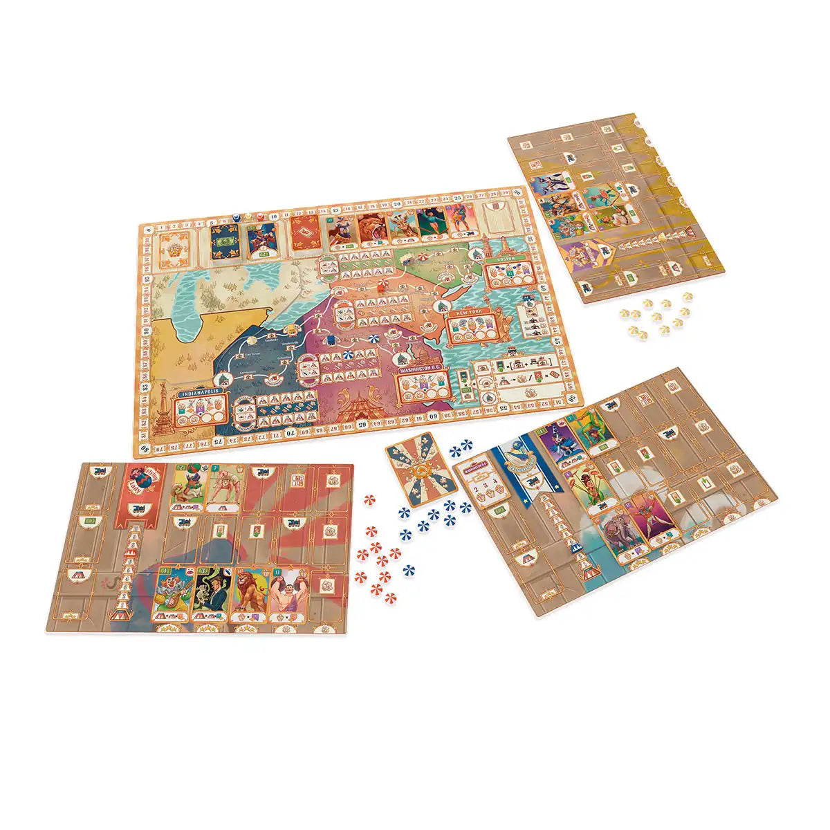 3 Ring Circus Board Game Devir