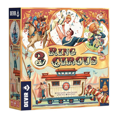 3 Ring Circus Board Game Devir