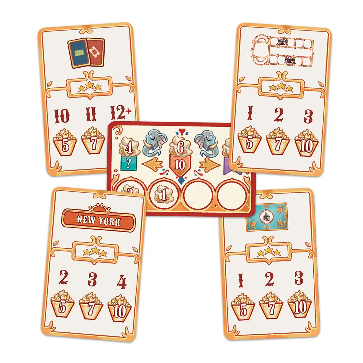 3 Ring Circus Board Game Devir