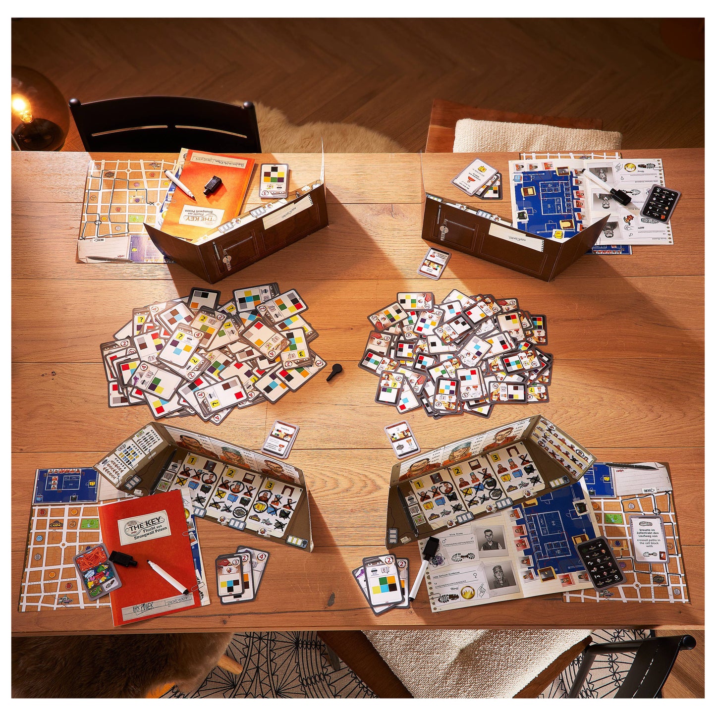 HABA The Key – Escape from Strongwall Prison - Board Game Board Game Amaroni