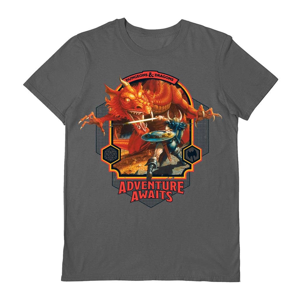 Dungeons & Dragons Official Adventure Awaits T-Shirt Gifts Pyramid International