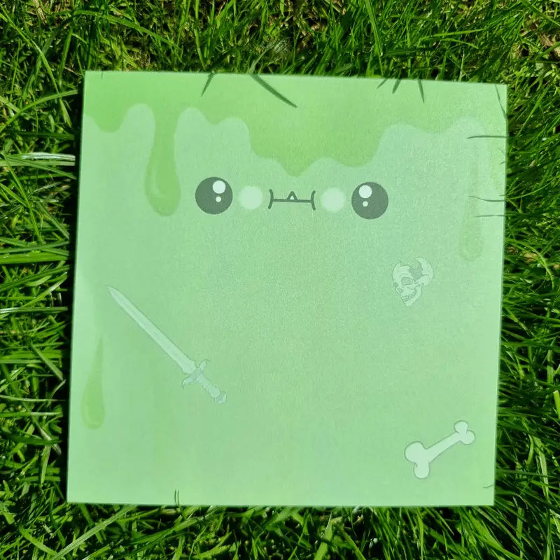 Gelatinous Notepad! 50 Page Notepad! Gifts Mythical Studios