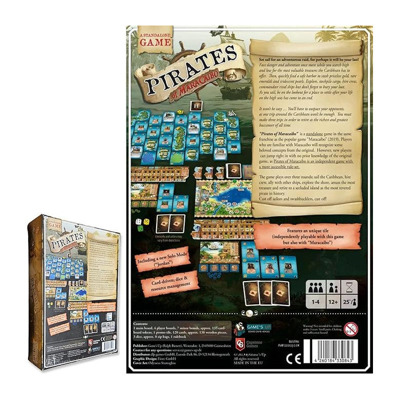Pirates of Maracaibo Board Game Capstone Games