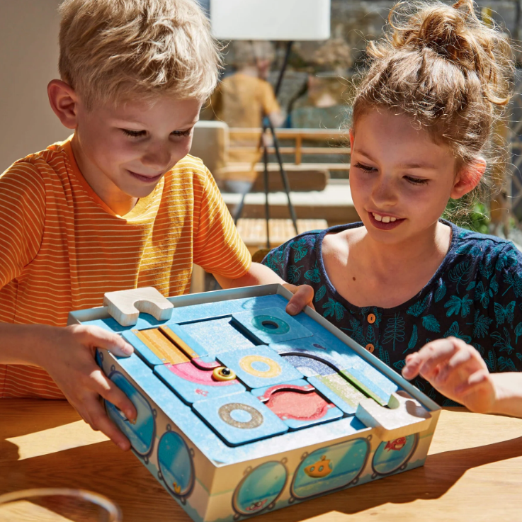 HABA Logic Games! - Splash Labyrinth Board Game Kids Board Game HABA