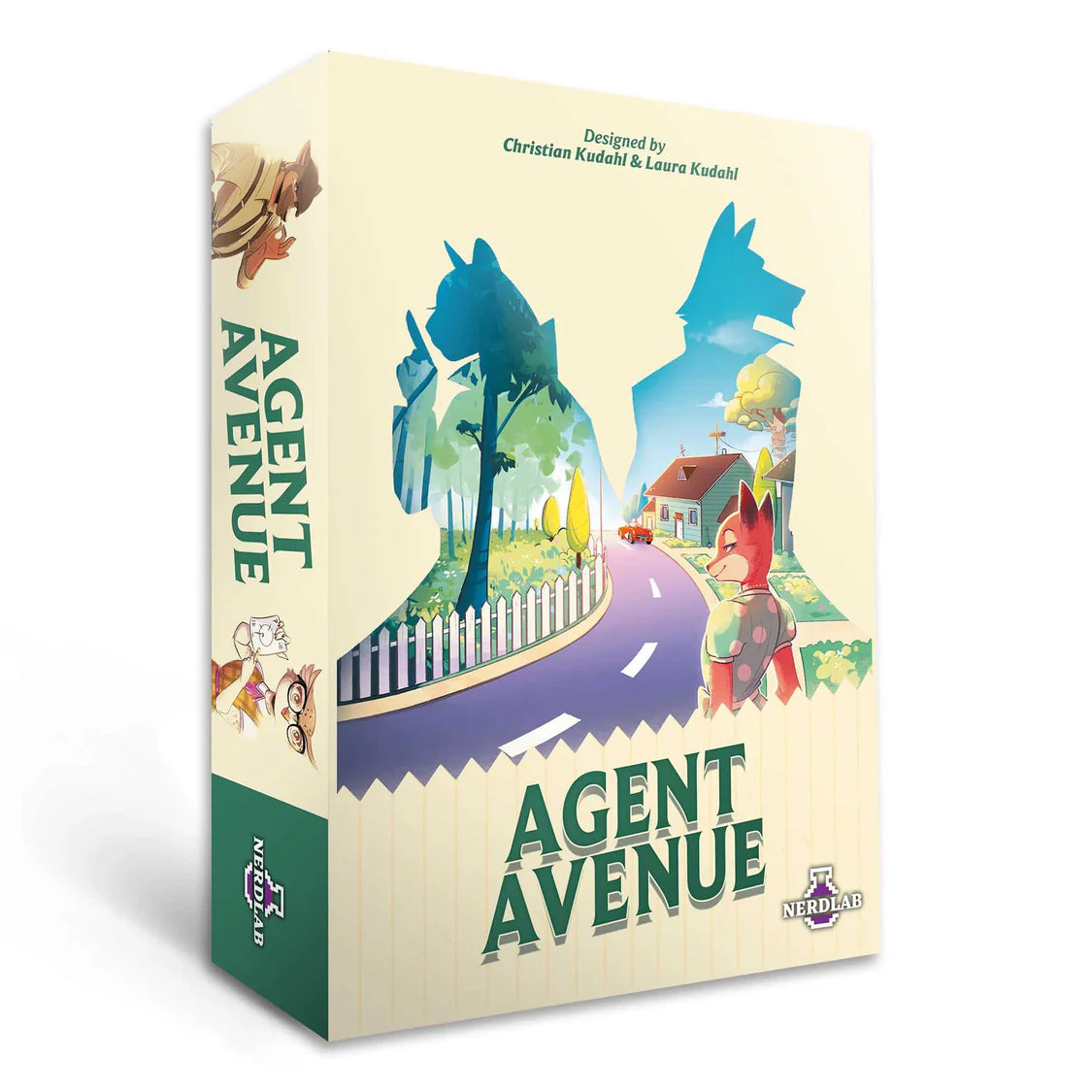 Agent Avenue Board Game Nerdlab Games