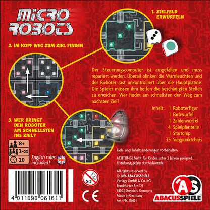 Micro Robots Board Game Abacus Spiele