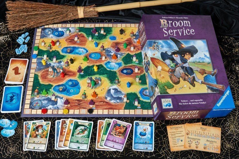 Broom Service (English Edition) Board Game Alea Spiele