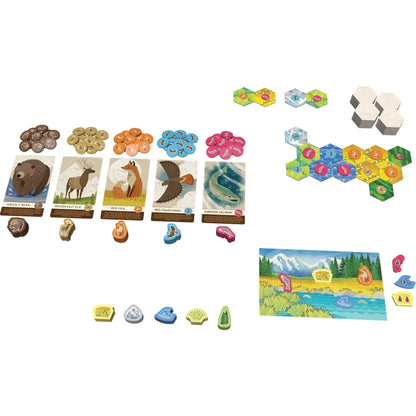 Cascadia Junior Kids Board Game Alderac Entertainment Group