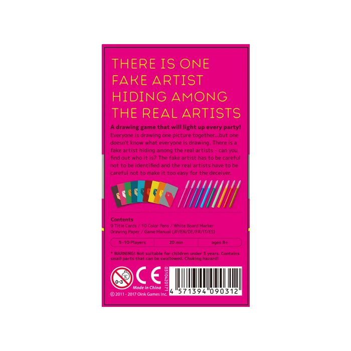 A Fake Artist Goes To New York Game Board Game Oink Games