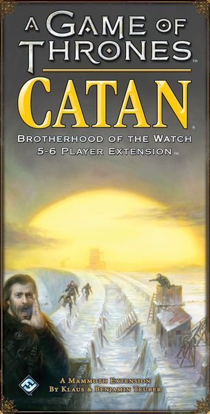 A Game of Thrones: Catan Brotherhood of the Watch: 5-6 Player Extension Board Game Fantasy Flight Games