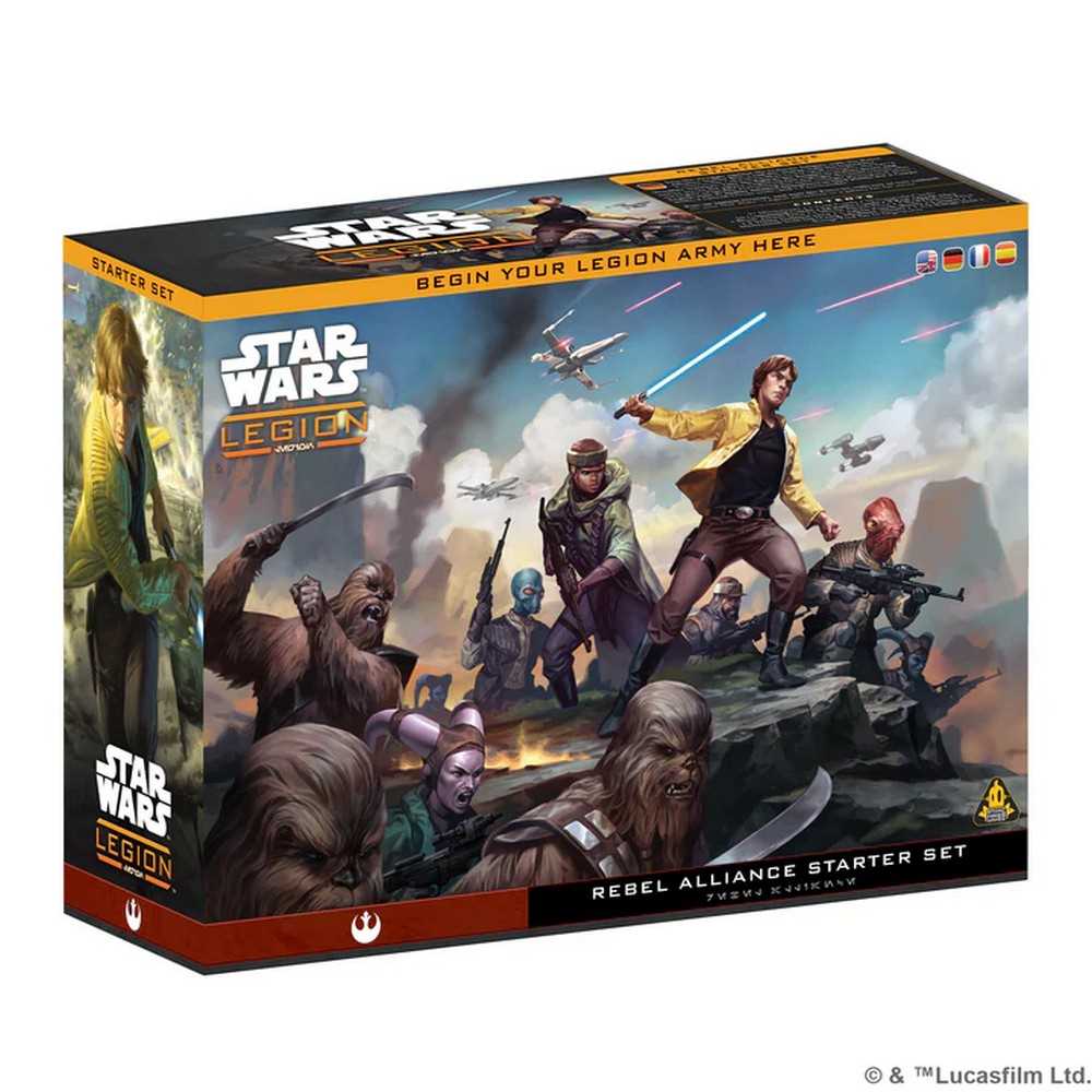 Star Wars: Legion - Rebel Alliance Starter Set Miniatures Atomic Mass Games
