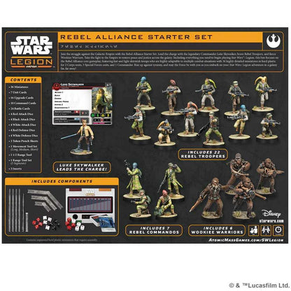 Star Wars: Legion - Rebel Alliance Starter Set Miniatures Atomic Mass Games