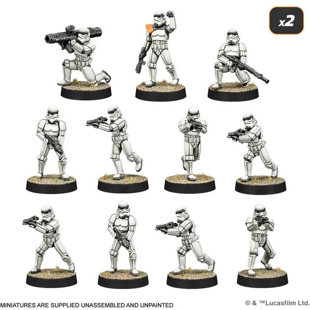 Star Wars: Legion - Galactic Empire Starter Set Miniatures Atomic Mass Games