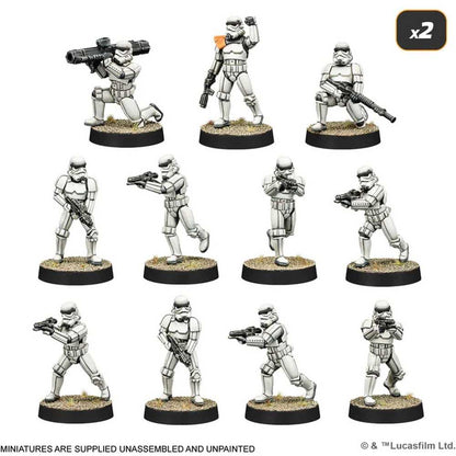 Star Wars: Legion - Galactic Empire Starter Set Miniatures Atomic Mass Games