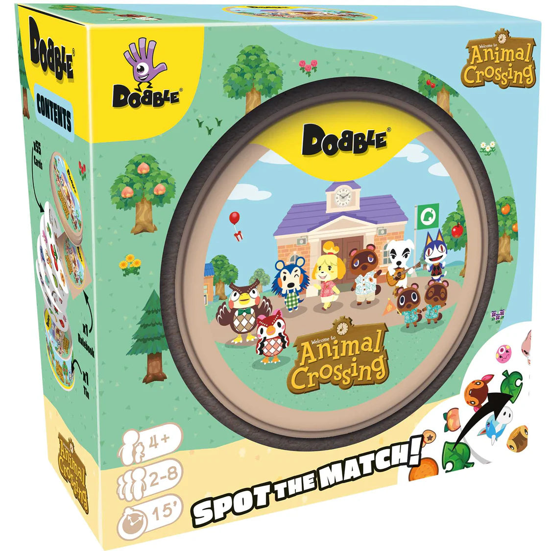 Dobble: Animal Crossing Card Game Zygomatic