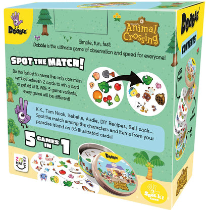 Dobble: Animal Crossing Card Game Zygomatic