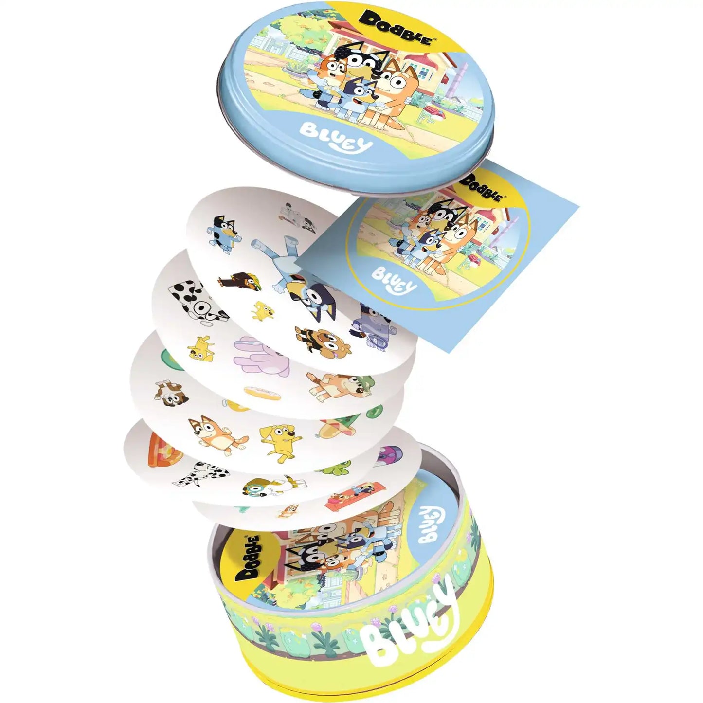 Dobble Bluey Kids Board Game Zygomatic