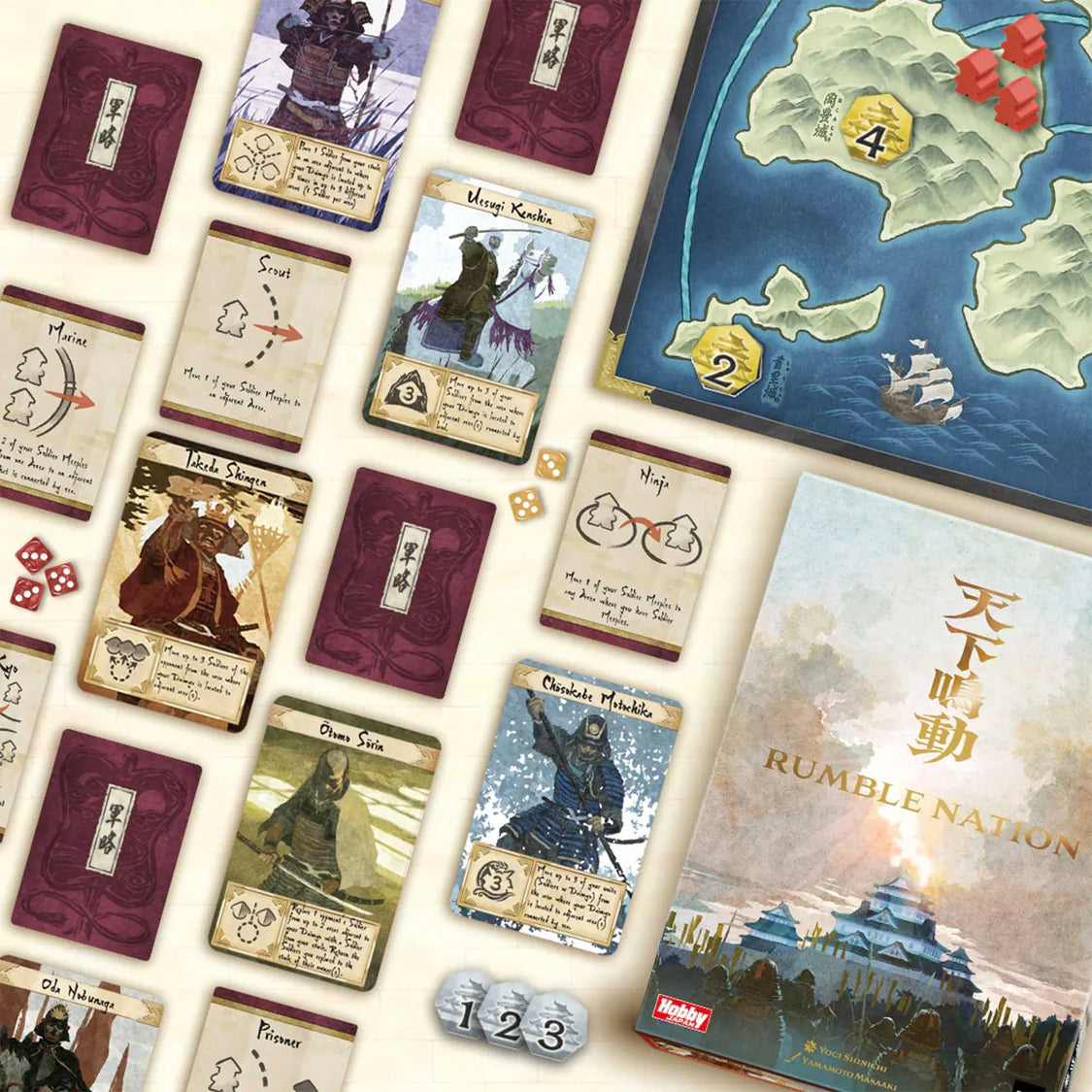 Rumble Nation Board Game Hobby Japan