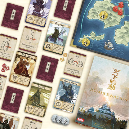 Rumble Nation Board Game Hobby Japan