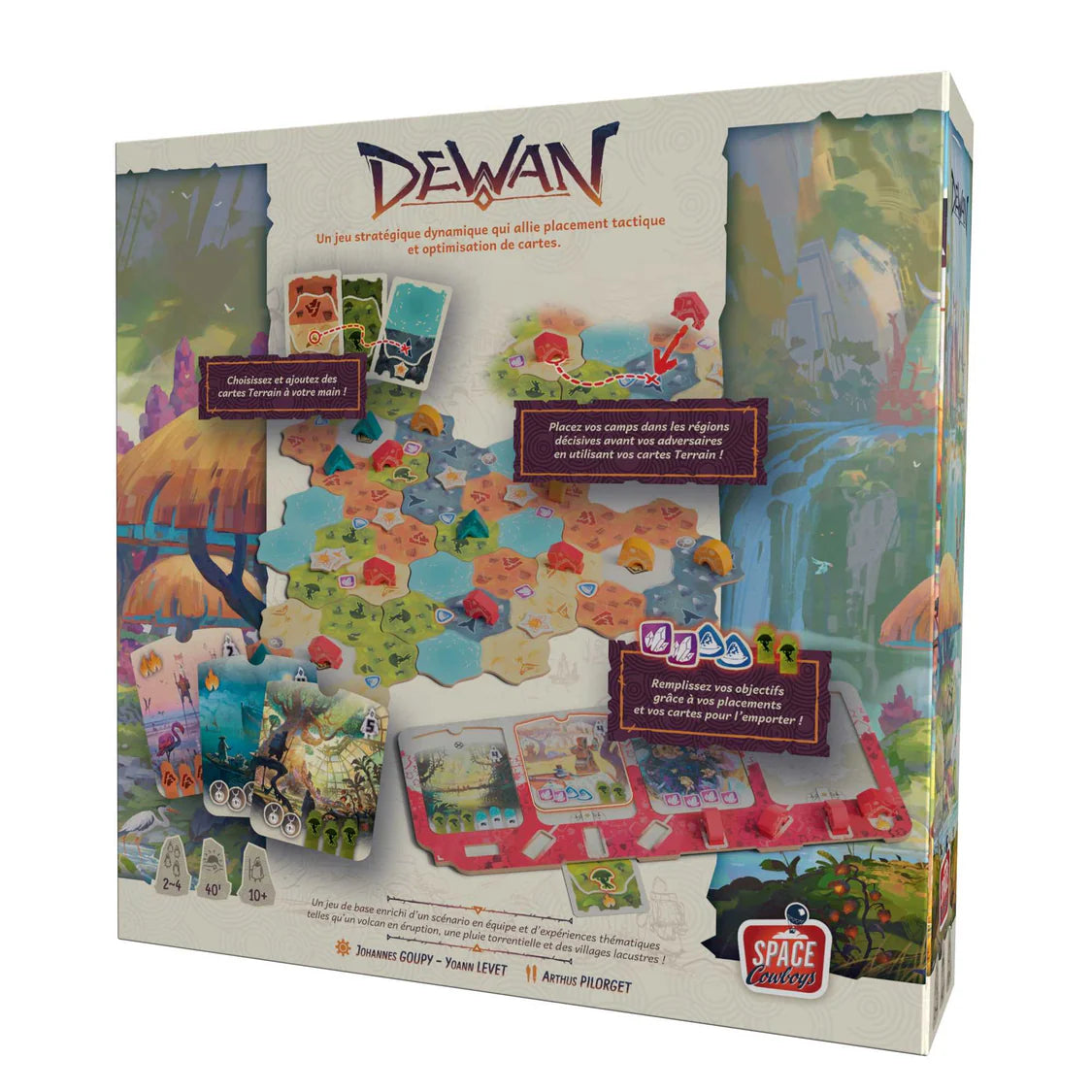 Dewan Board Game Space Cowboys