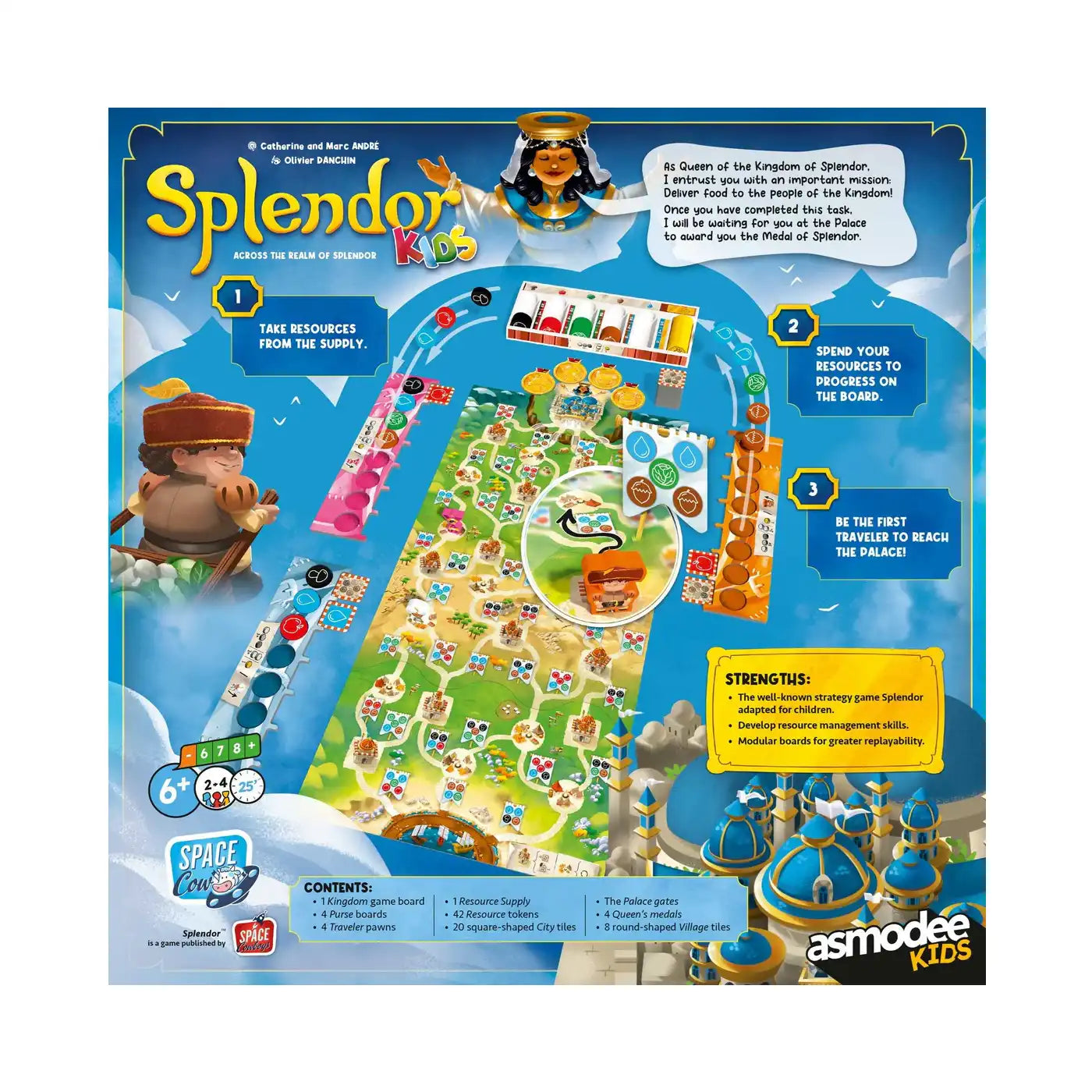 Splendor Kids Kids Board Game Space Cowboys