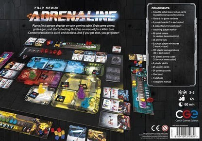 Adrenaline Board Game Czech Games Edition