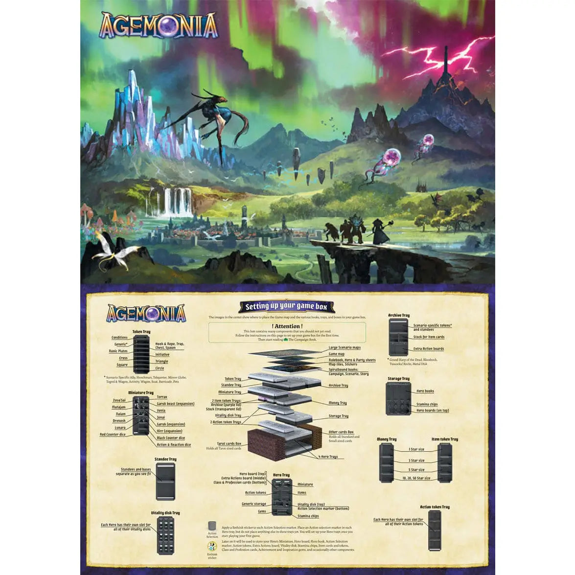 Agemonia Board Game Lautapelit