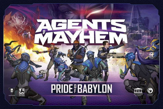 Agents of Mayhem: Pride of Babylon Board Game Academy Games